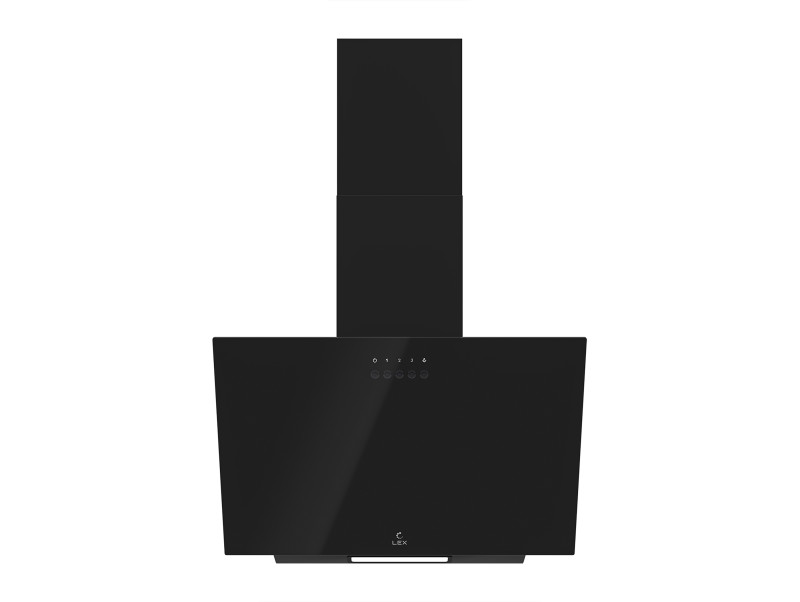 Вытяжка кухонная наклонная MOZA 450 BLACK Вытяжка кухонная наклонная MOZA 450 BLACK
