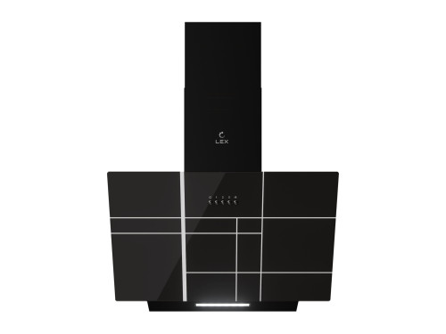 Вытяжка кухонная наклонная MOZA 600 R1 BLACK Вытяжка кухонная наклонная MOZA 600 R1 BLACK