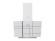 Вытяжка кухонная наклонная MOZA 600 R1 WHITE Вытяжка кухонная наклонная MOZA 600 R1 WHITE