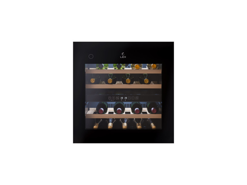 Винный шкаф встраиваемый LWD6036BL dual zone PP Винный шкаф встраиваемый LWD6036BL dual zone PP