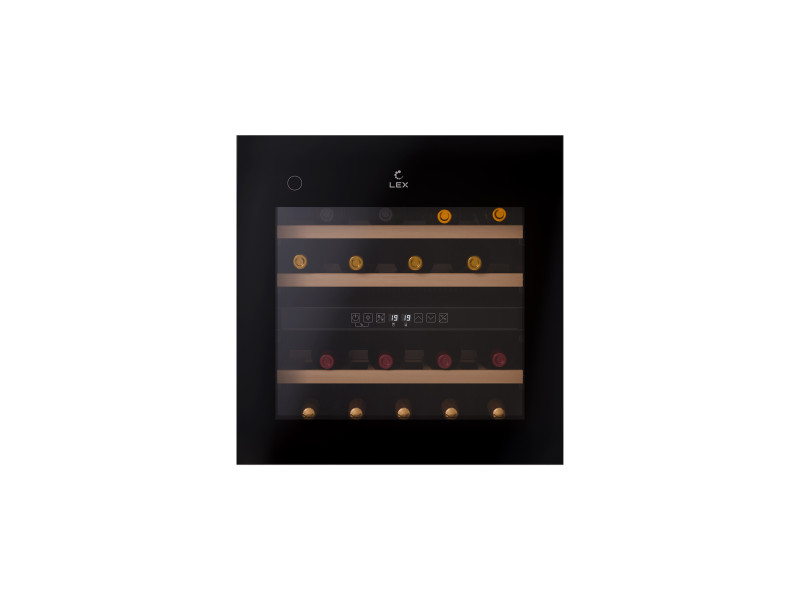 Винный шкаф встраиваемый LWD6036BL dual zone PP Винный шкаф встраиваемый LWD6036BL dual zone PP