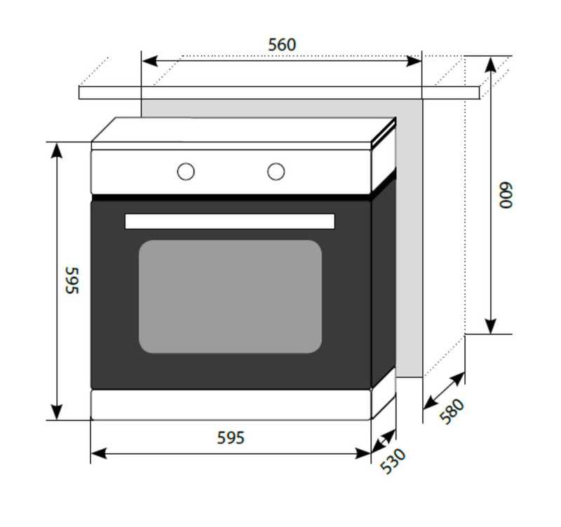 Духовой шкаф Lex EDM 6070С BL Духовой шкаф Lex EDM 6070С BL