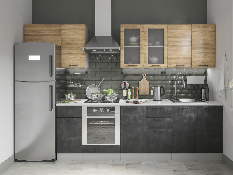 Кухня Лофт - длина 3,6 м Кухня Лофт - длина 3,6 м